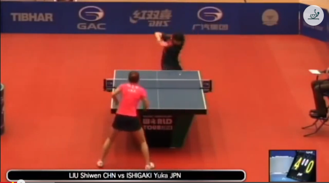 Kuwait Open 2014 Highlights: Liu Shiwen vs 石垣 優香 (1/4 Final) 卓球動画