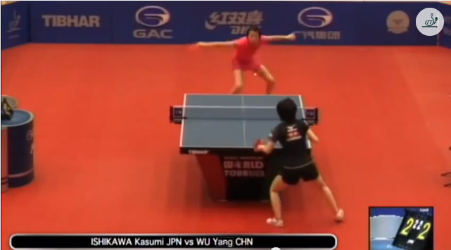 Kuwait Open 2014 Highlights: 石川佳純 vs Wu Yang (1/4 Final) 卓球動画