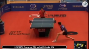 Kuwait Open 2014 Highlights: 酒井明日翔 vs Emmanuel Lebesson 卓球動画