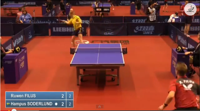 German Open 2014 Highlights: Filus Ruwen vs Soderlund Hampus (Q.Group) 卓球動画