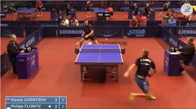 German Open 2014 Highlights: Liventsov Alexey vs Floritz Philipp (Q. Group) 卓球動画