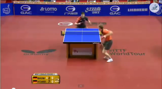 German Open 2014 Highlights: Dimitrij Ovtcharov vs Patrick Baum (Round Of 16) 卓球動画