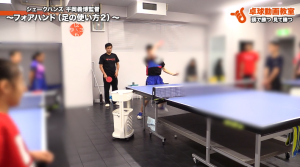 フォアハンド足の使い方2、蹴り上げないで! by 平岡義博