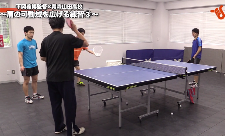及川選手のフォアハンドさえ「ここ」を変えれば速くなる。 by平岡義博、青森山田_01