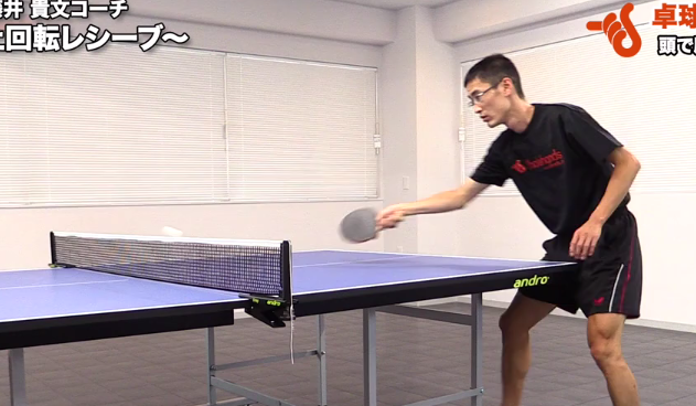 ナックルサーブをストップ気味で右上回転で返す!「待ち」をはずす_02