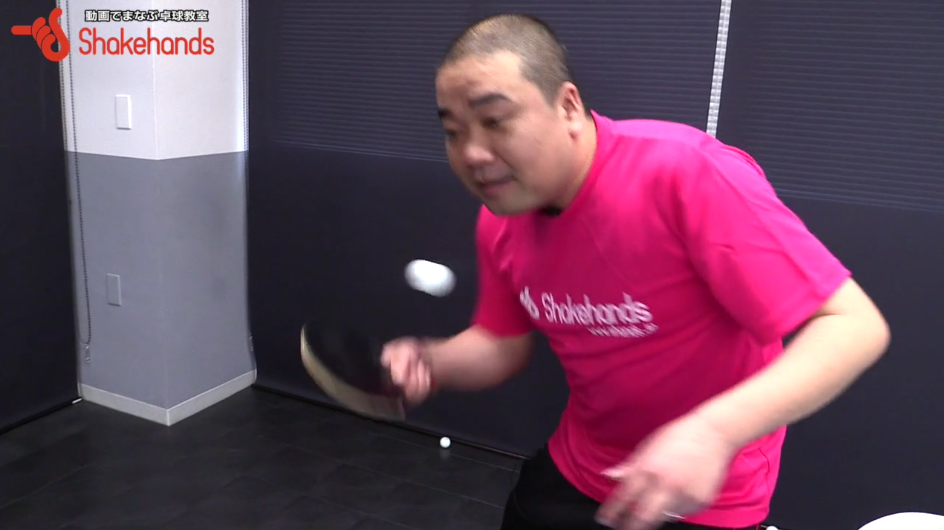 巻き込み横回転サーブの打ち方。簡単に回転がかかる! by フェニックス秘伝