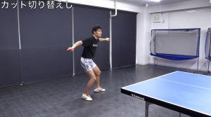 カットの打ち方。フォア、バックの切り返し by 平屋