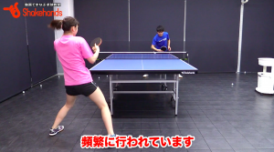 フォア・バック・ミドルの切り返し(女子)。ここまで出来れば上級者! by 山本怜