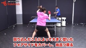 フォアハンドの多球練習。三球目攻撃を意識した練習法(女子編)! by山本怜