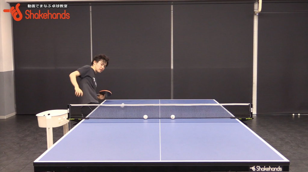 下回転フォアサーブ。森薗選手の試合で使うタイミングとは_00