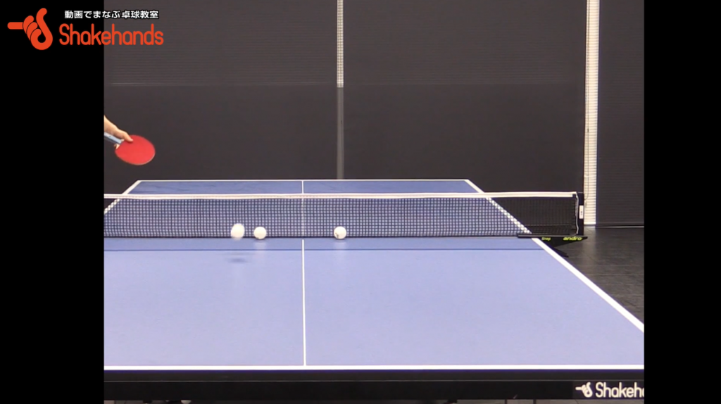 下回転フォアサーブ。森薗選手の試合で使うタイミングとは_02