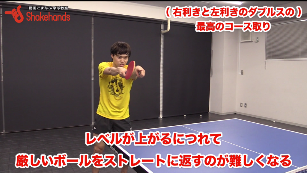 ダブルスのコース取り。ストレートを狙って勝つ! by 森薗政崇_00