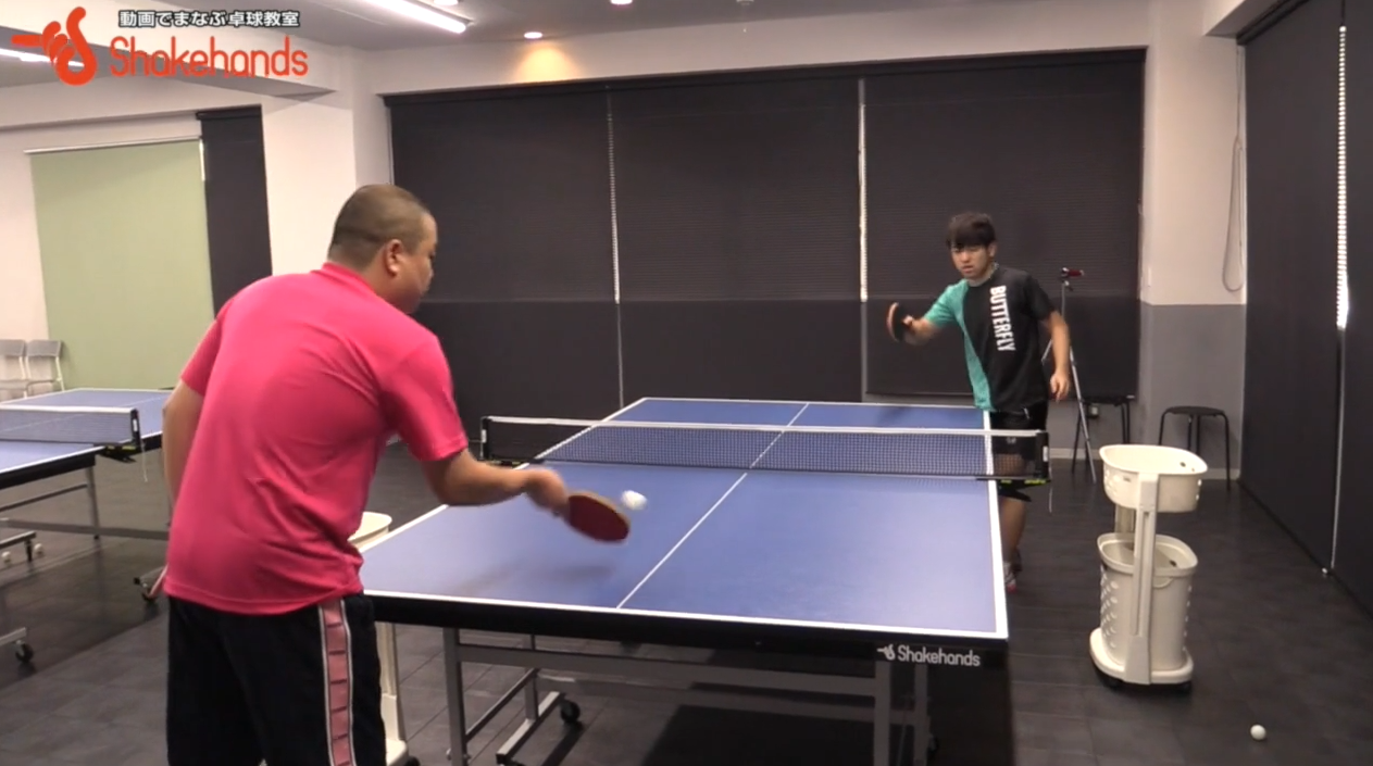 及川選手の横下回転サーブをパワーアップ! by 平塚陽一郎