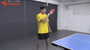 吉村和弘の基本のフォアドライブ。速いボールを打つための動き