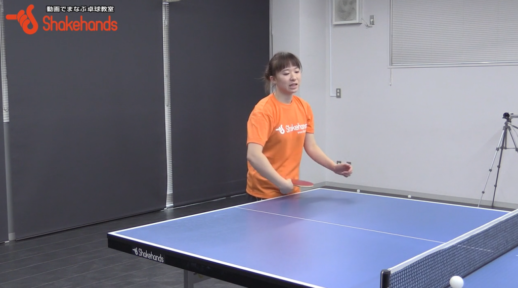 宋恵佳の中ペン指導。トップ選手がレシーブをミスしない理由とは_02