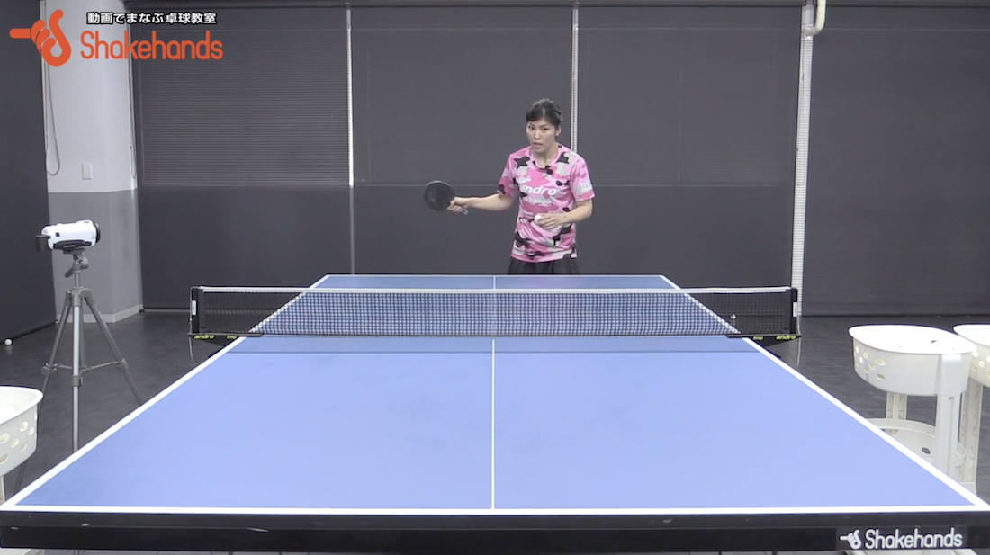 レディース粒高に勝つ。ドライブでミスなく粘るby 大野さゆり