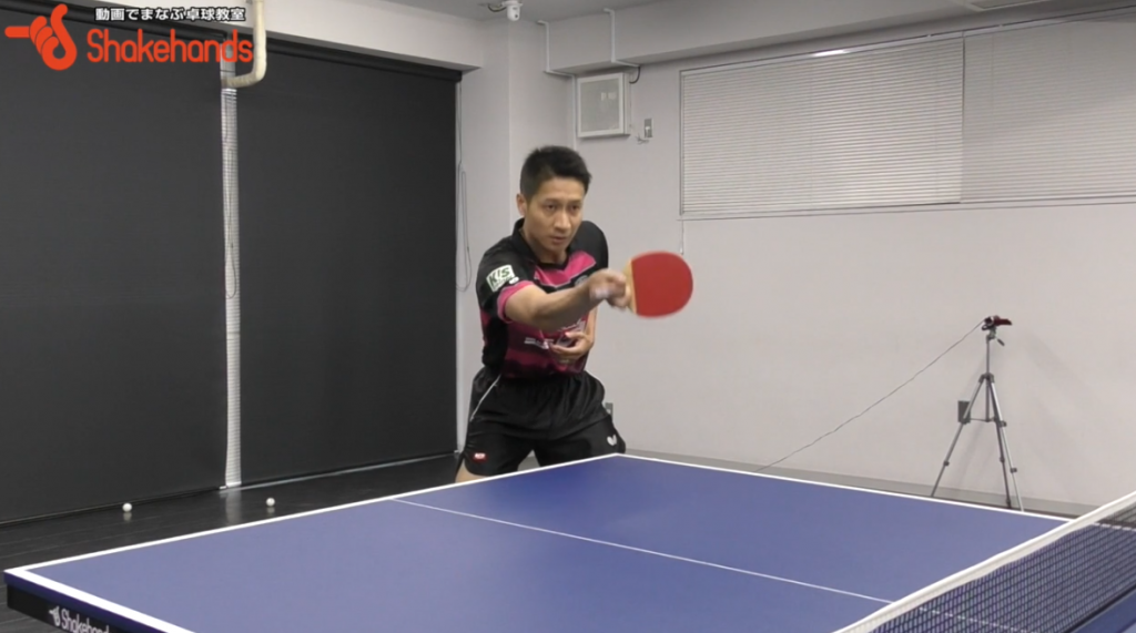 吉田海偉のバックショート。自在に打てる理由は指!_01