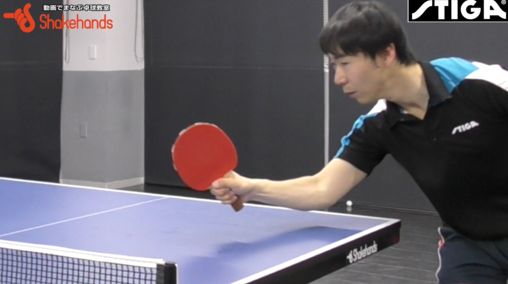 塩野真人カットマン。粒高で返球するフォア前レシーブでチャンスを作る_02