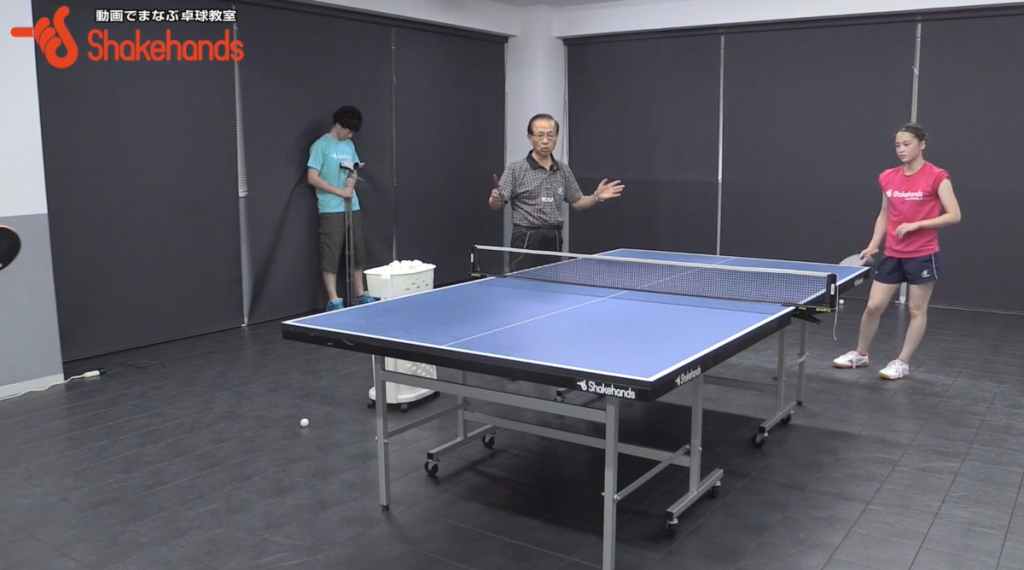 近藤欽司の試合勝つ練習。女子選手の長いラリーで勝つ_01