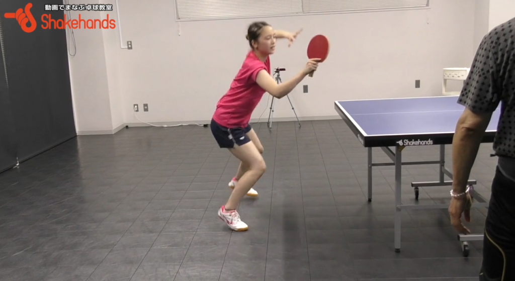 近藤欽司の試合勝つ練習。女子選手の長いラリーで勝つ_02