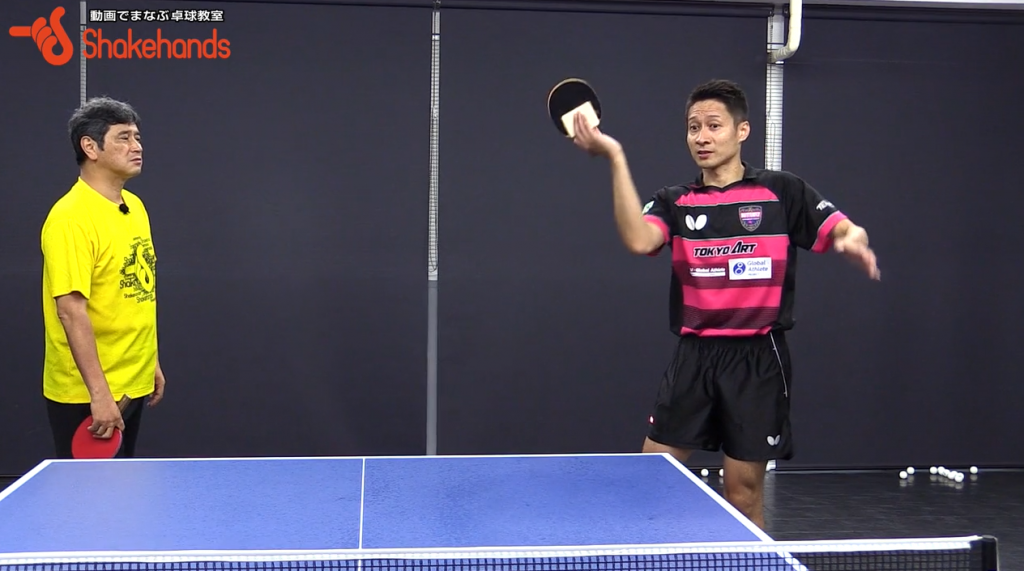 吉田海偉のロビングからの逆襲。若い選手の弱点を狙う_02