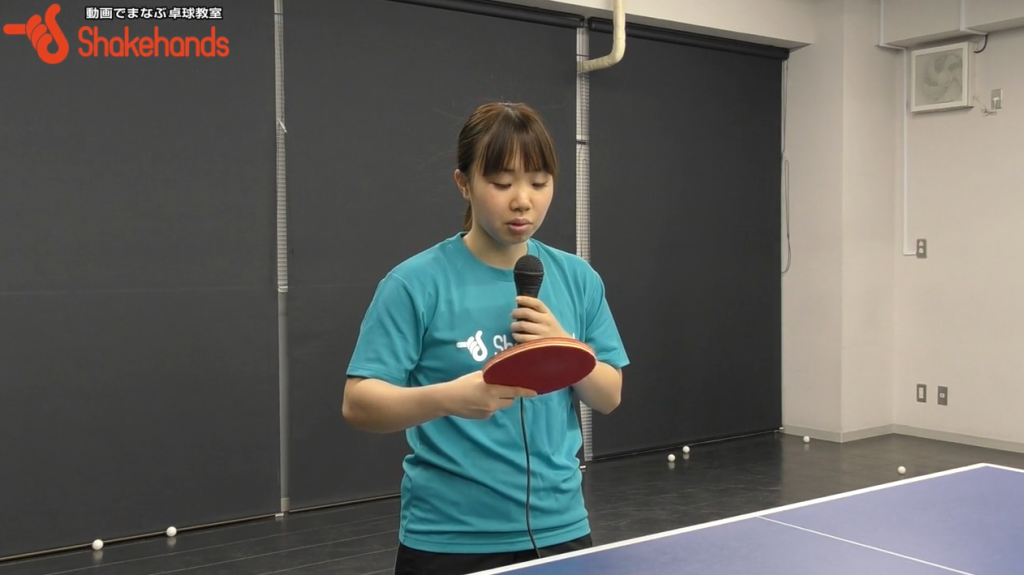 【全日本出場】森薗美咲のバック表ミート。安定して強く打つ_02