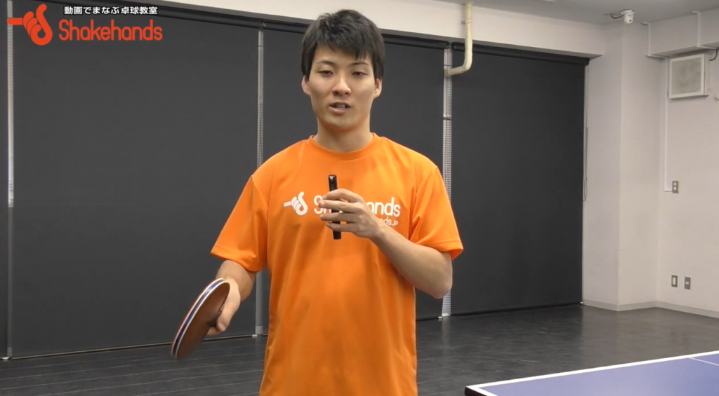 英田理志の下回転フォアドライブ。カットマンも強打!_03
