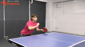 女子カウンター。相手の回転に負けない打ち方 by 成本綾海