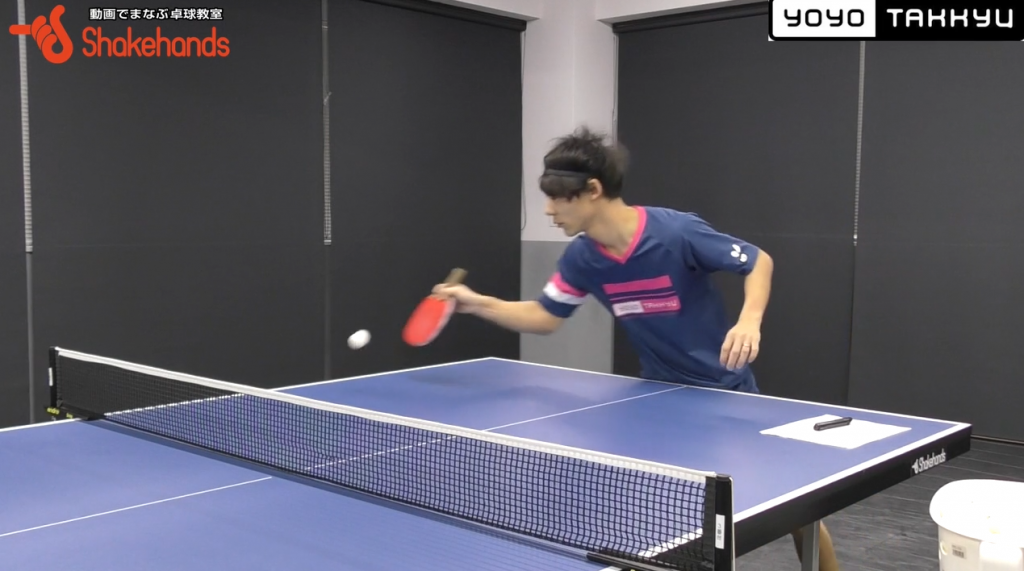 ペン表フォアドライブ!ボールとラケットの当たる瞬間で決まるby川口陽陽_01