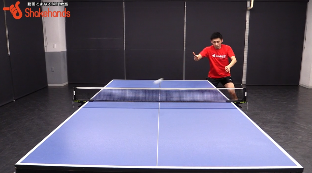 フォアバック。試合でボールが来る確率が高い方で待つ by 上田仁_02