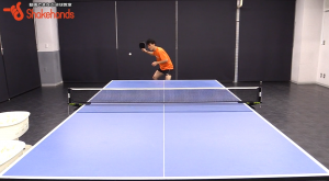 カット後のドライブ。動き方覚えれば簡単に打てる by 英田理志