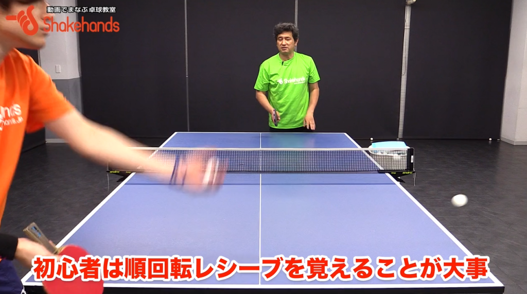 横回転サーブの正しいレシーブ。順回転レシーブが一番ラク! by 平岡義博_01