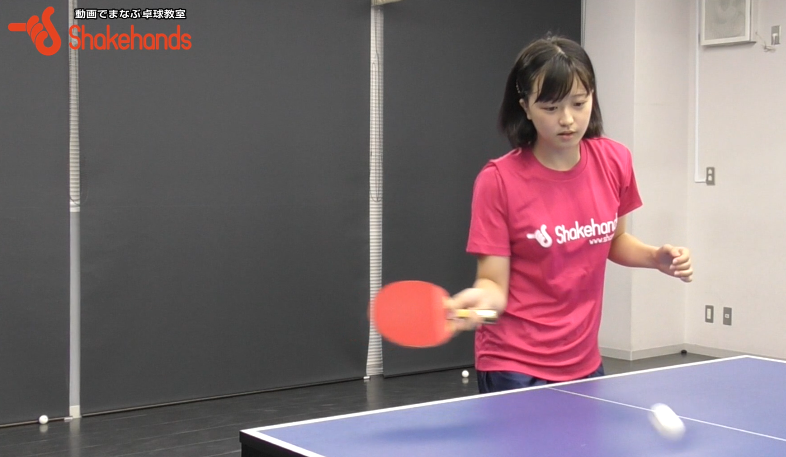 下回転のフォアドライブ!表の選手が狙うべきコース by 林幸菜