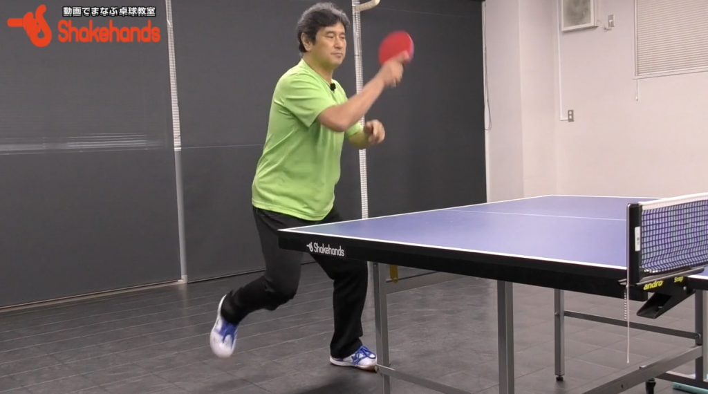 卓球の試合で時間に余裕がない時の足の使い方 by 板垣孝司_02