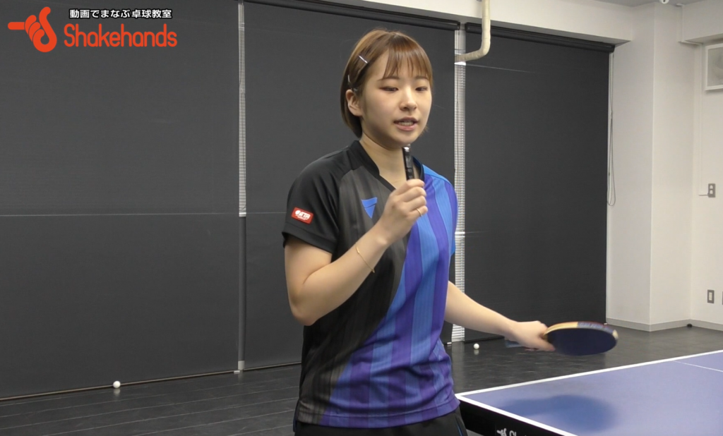 【前田美優】フォアドライブ。下回転をオーバーミスしない_00