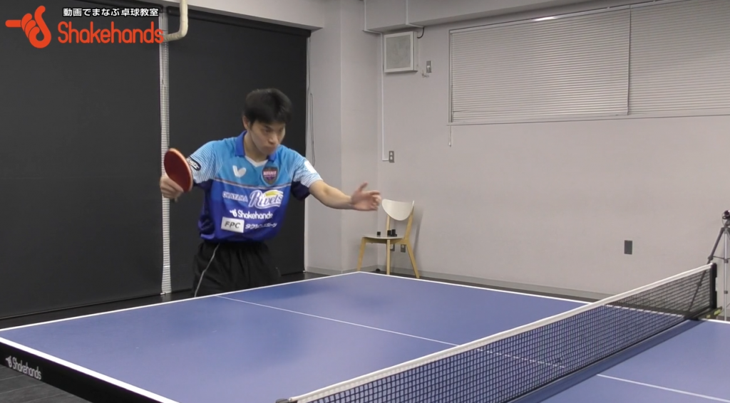 吉田雅己、一撃チキータ。意外に小さなスイング!_02