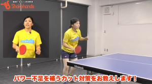 【2018振り返り】大野さゆりのレディース向け!ダブルスとカット打ち対策