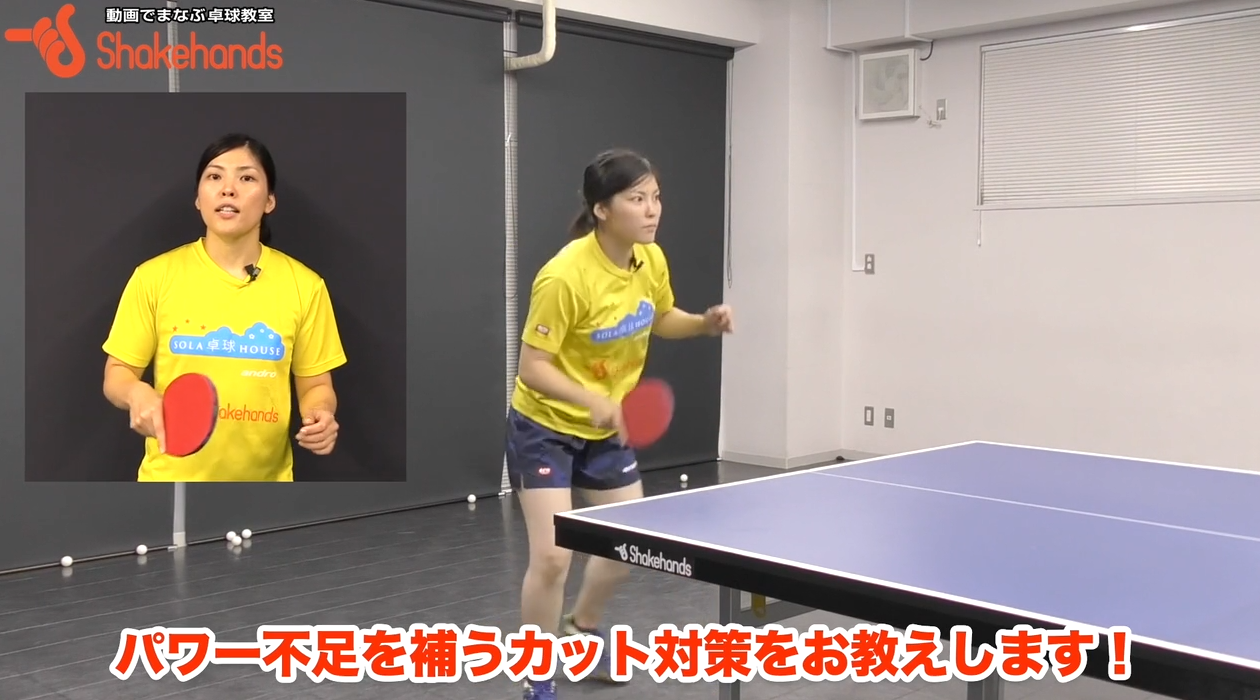 【2018振り返り】大野さゆりのレディース向け!ダブルスとカット打ち対策