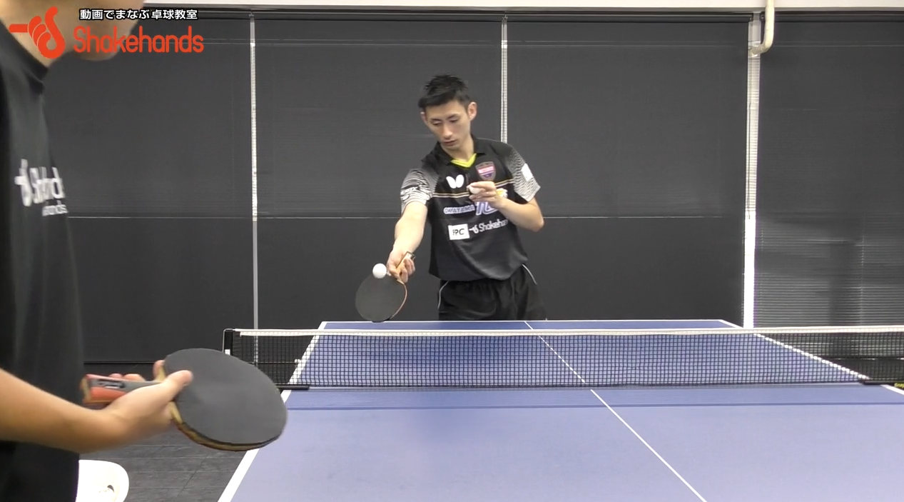 【上田仁】レシーブ上達法。最初は回転に対する入れ方覚える_03