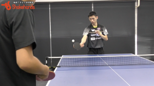 【上田仁】レシーブ上達法。最初は回転に対する入れ方覚える