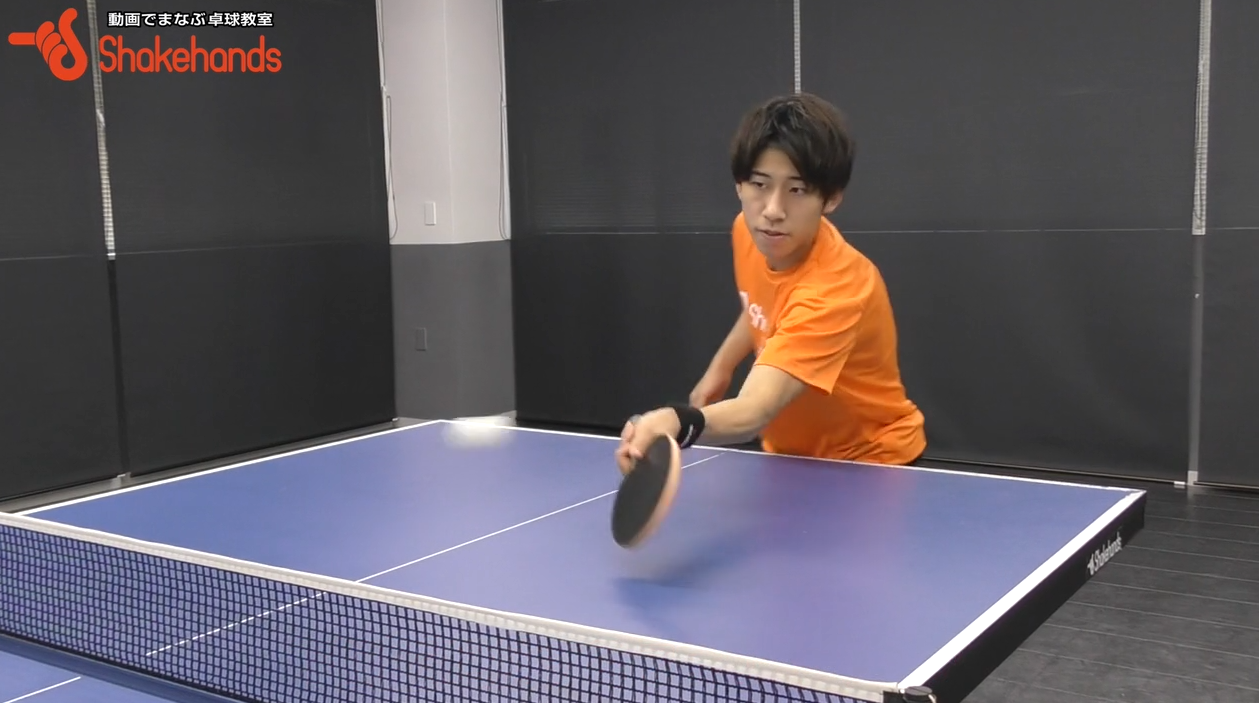 相手を圧倒するフォアドライブ!下回転にも対応!by吉田海斗_02