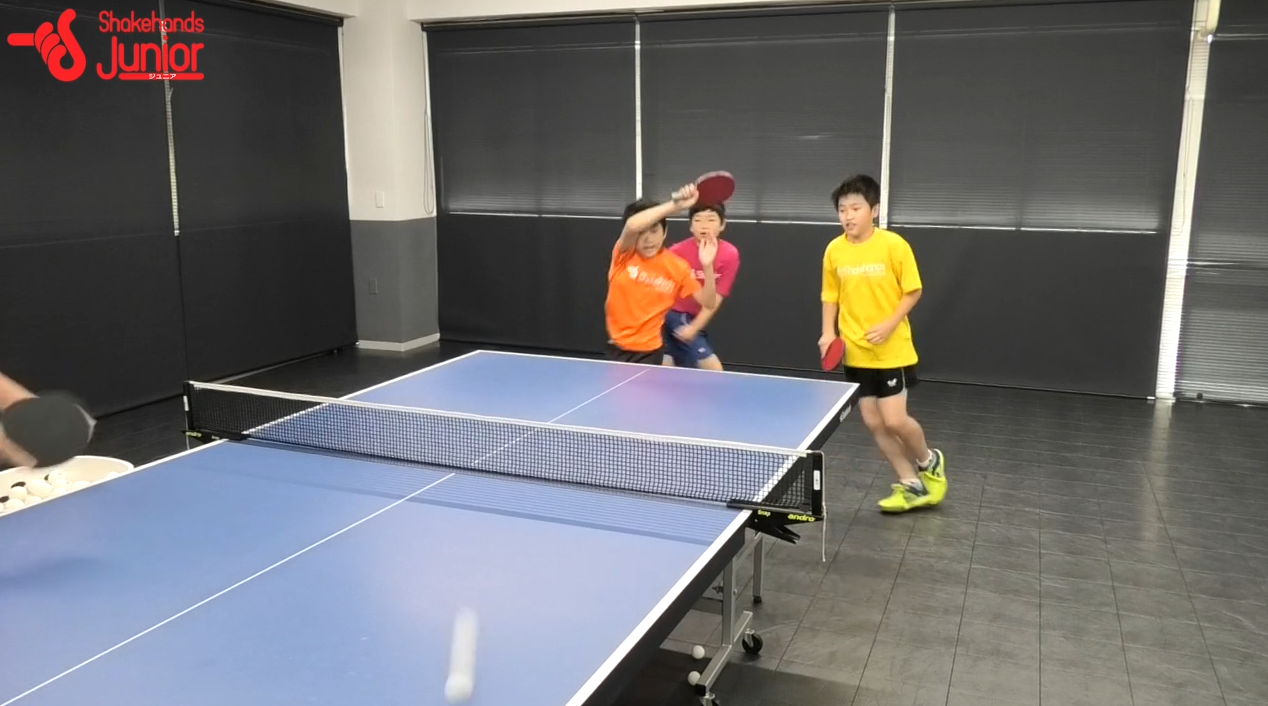 台が少なくてもできる! 3人で動くフォア飛びつき練習by平岡義博_01