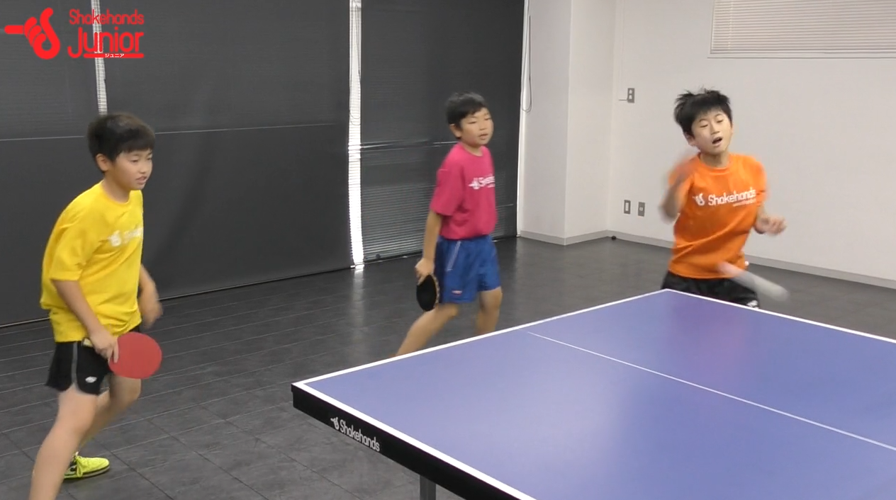 【平岡義博の3人多球練習】大きなラリーをフォアで得点!