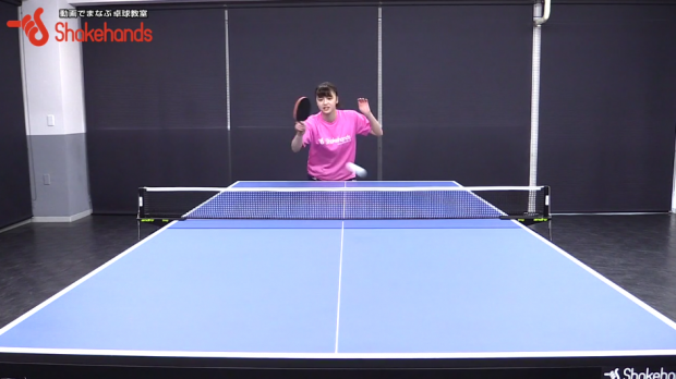 フォアハンドの基礎(女子)。早い高速ラリーが出来るように! by 山本怜