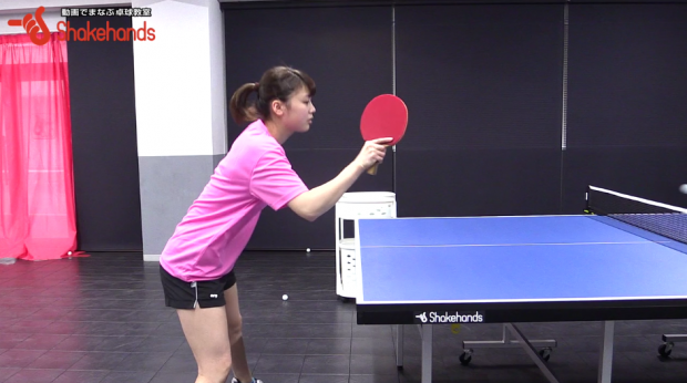 フォアハンドの基礎(女子)。コンパクトに打つには打球後の戻り! by 山本怜