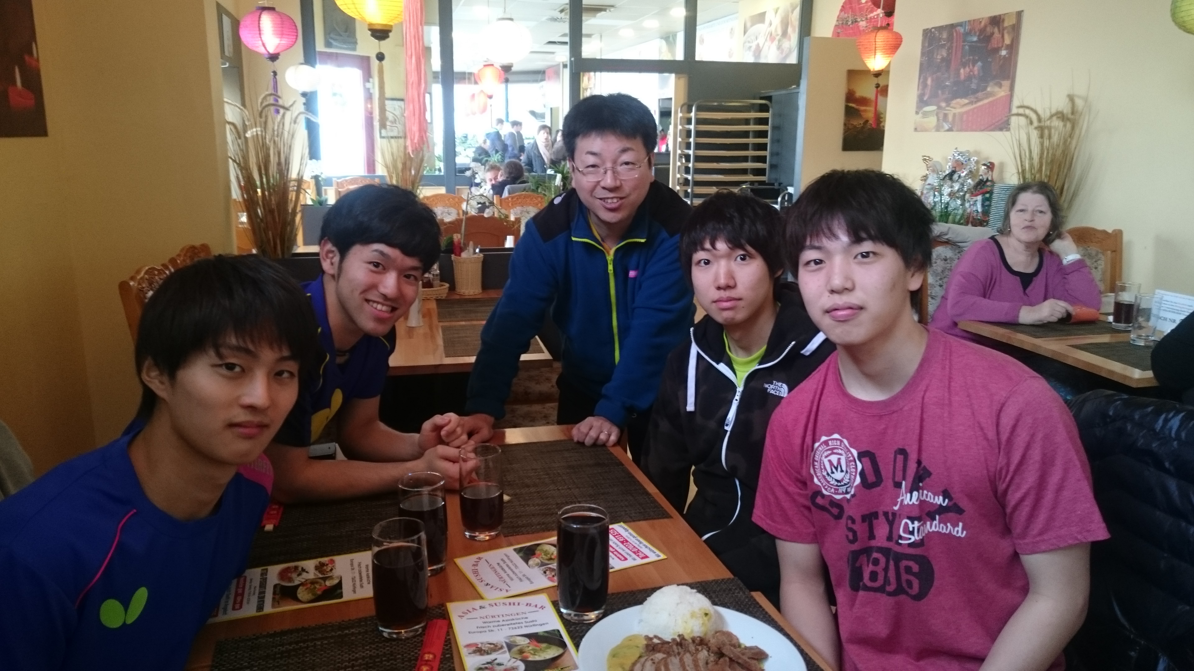 卒業を祝う会 in ドイツ