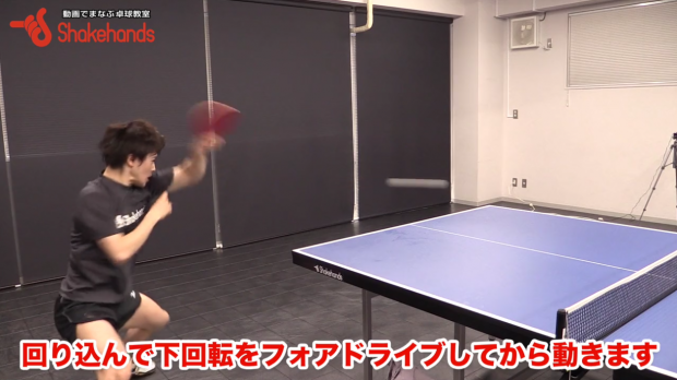 フォアのスピードドライブ。実戦的なオールフォア練習! by森薗政崇_表紙