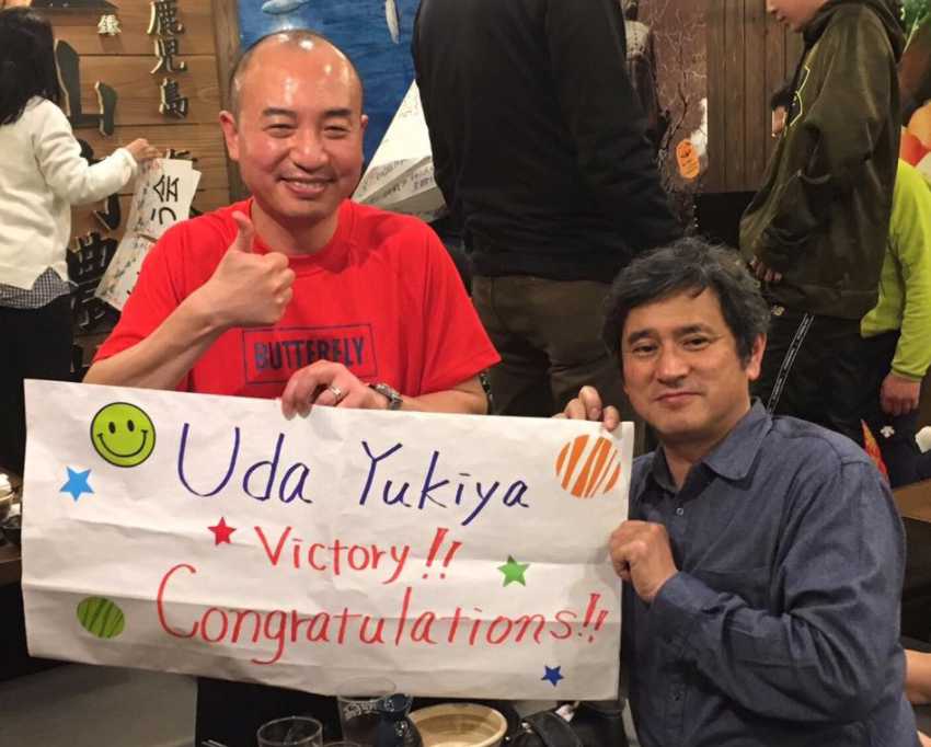 宇田幸矢君、東京選手権シングルス優勝おめでとう!!