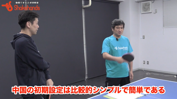 張一博と平岡義博。中国卓球ではバックハンドから練習する?_表紙