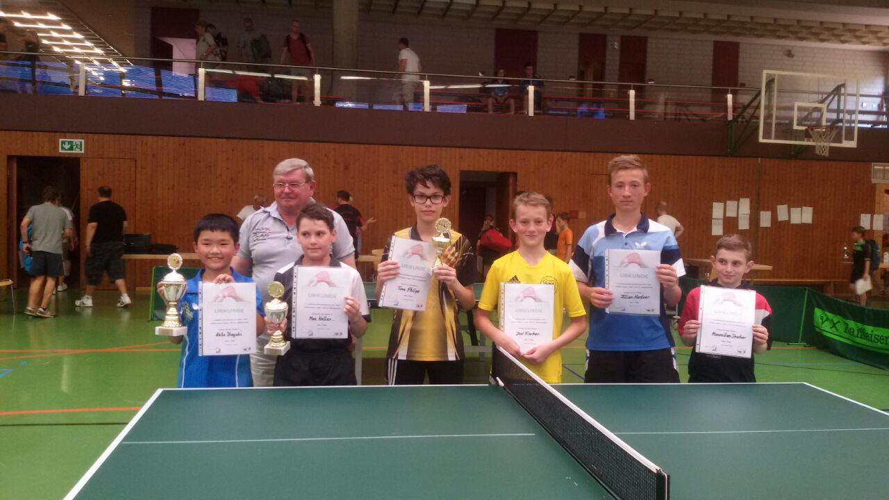 張本選手から学びたい。長男のノースバイエルン予選。
